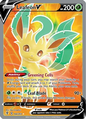 Leafeon V - Full Art Foil
