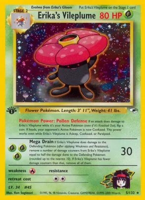 Erika's Vileplume - Foil