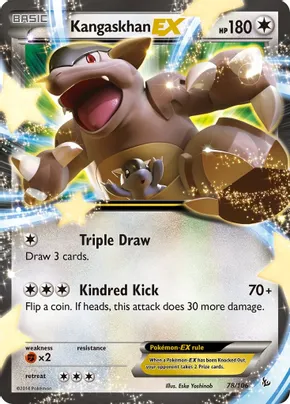 Kangaskhan EX - Holo