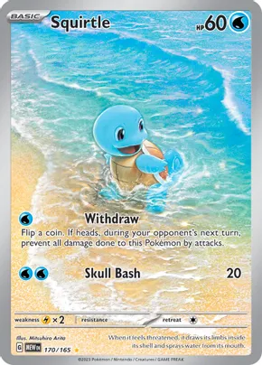 Squirtle - Foil - PSA Graded 9