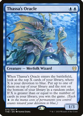 Thassa's Oracle - Promo Stamp
