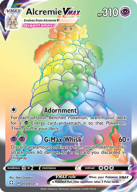 Alcremie VMax - Secret Foil