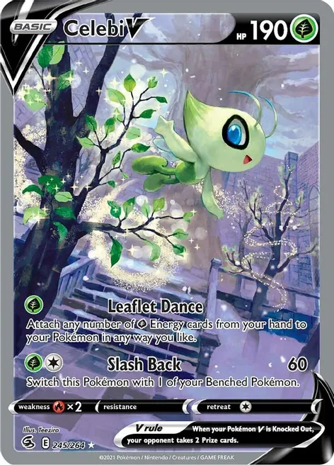 Celebi V - Alternate Full Art Foil