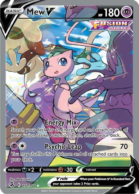 Mew V - Alternate Full Art Foil
