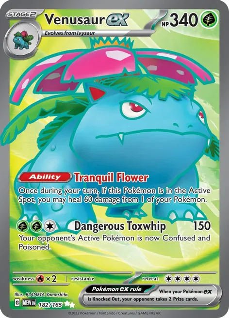 Venusaur ex - Foil