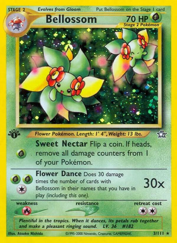 Bellossom - 1st Edition Foil