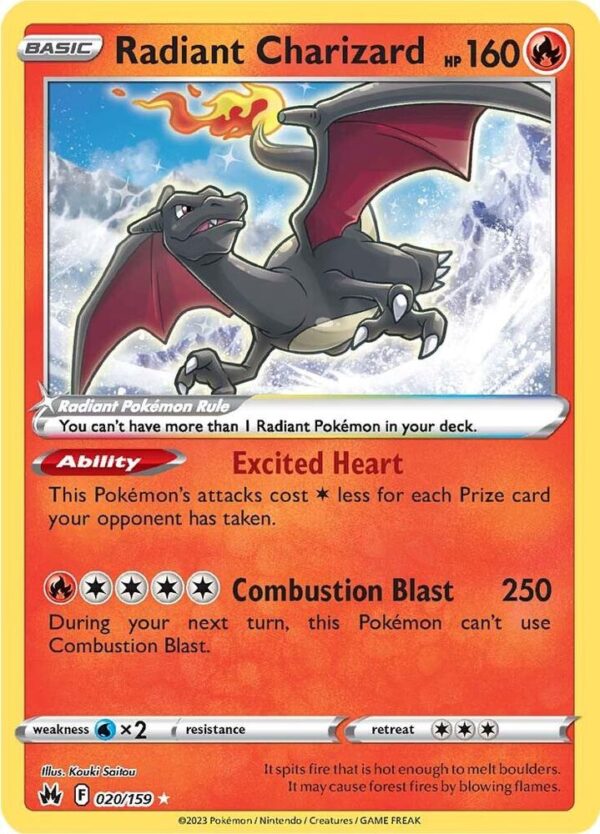 Radiant Charizard - Foil