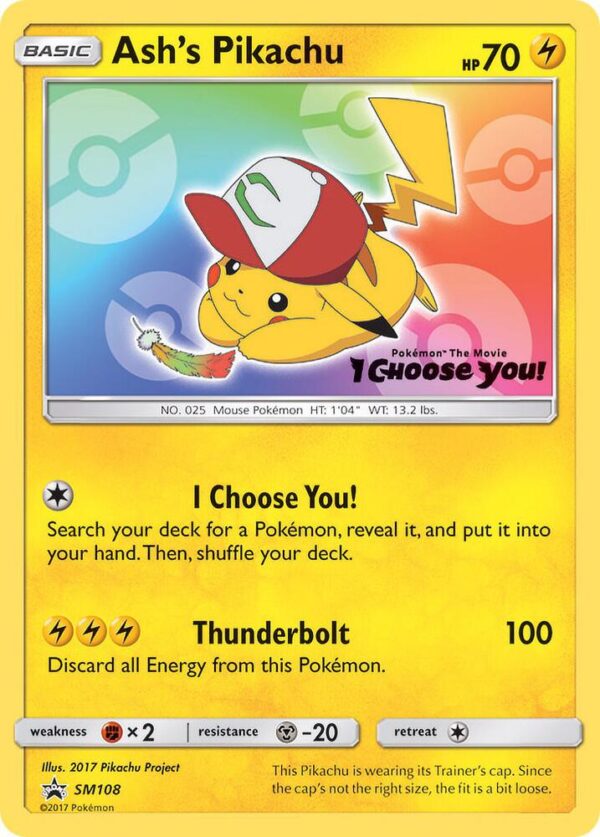 Ash's Pikachu - Promo