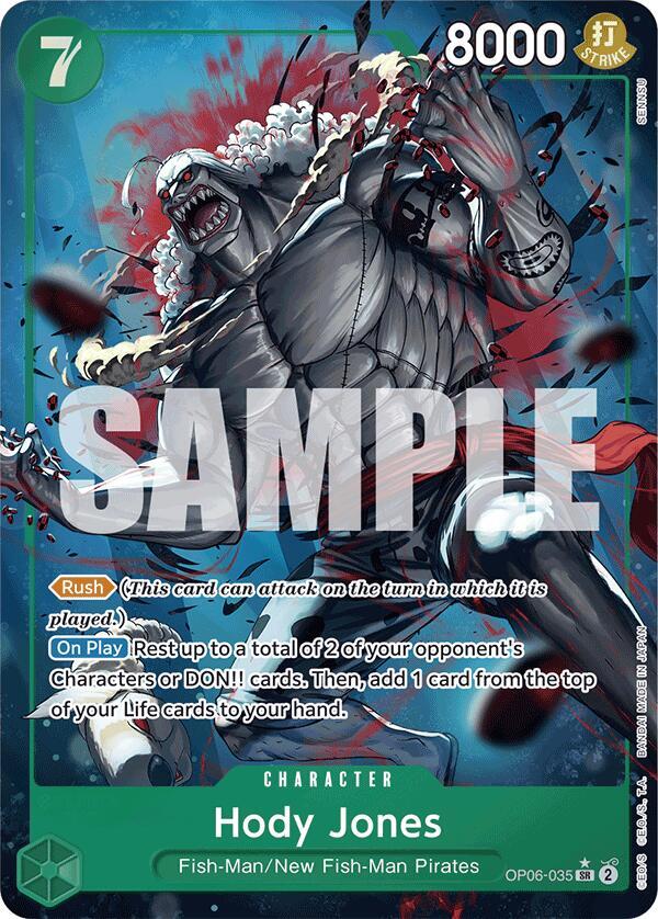 Hody Jones - Alternate Art Foil