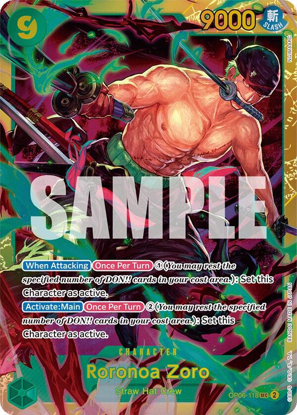 Roronoa Zoro - Foil
