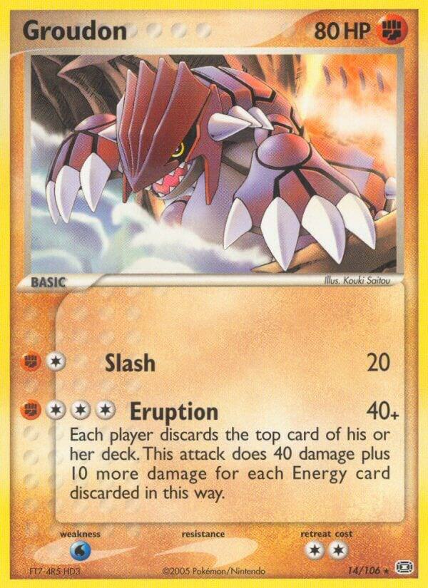 Groudon - Reverse Foil
