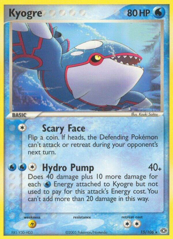 Kyogre - Reverse Foil