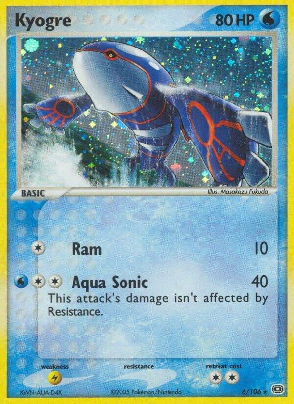 Kyogre - Foil