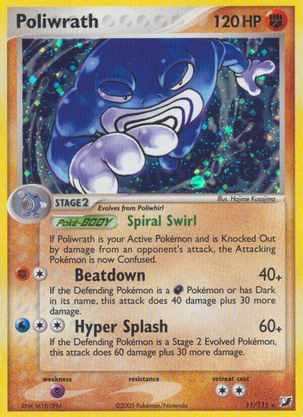 Poliwrath - Foil