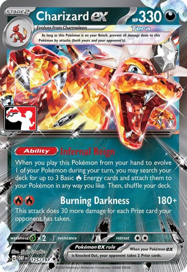 Charizard ex - Prize Pack Foil - Graded PSA 10