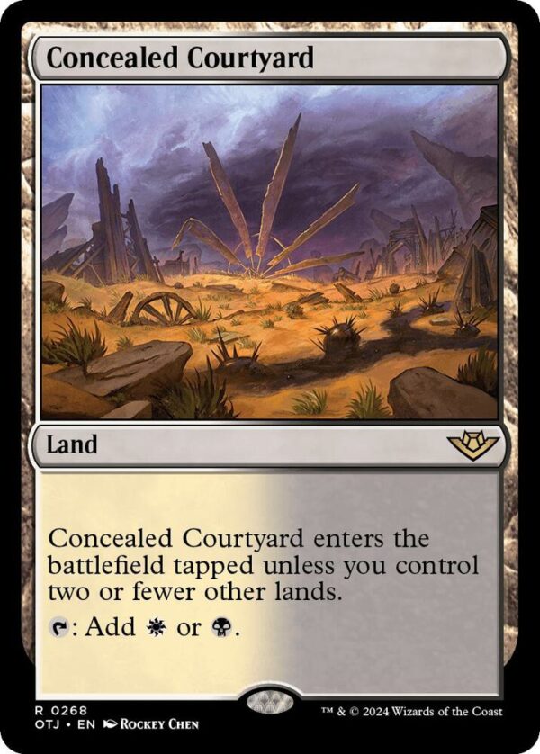 Concealed Courtyard - Foil