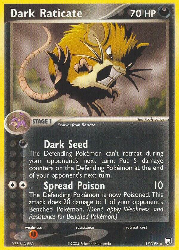 Dark Raticate - Reverse Foil
