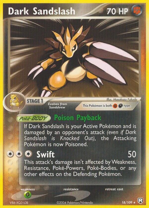 Dark Sandslash - Reverse Foil