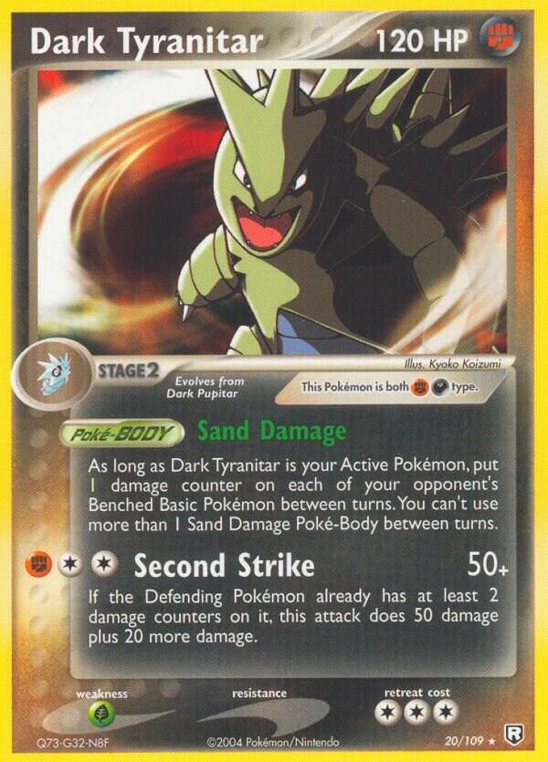 Dark Tyranitar - Reverse Foil