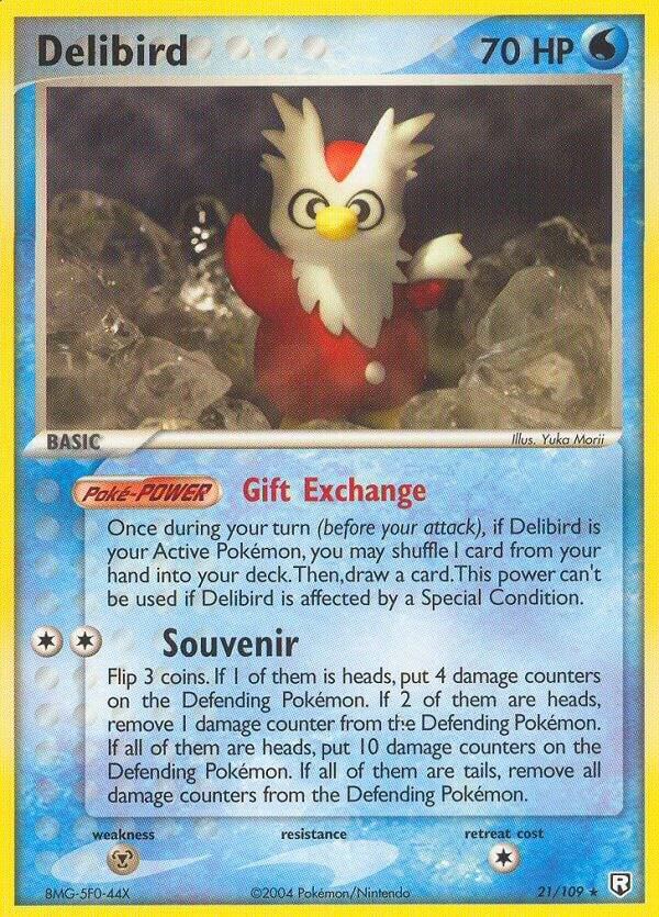 Delibird - Reverse Foil