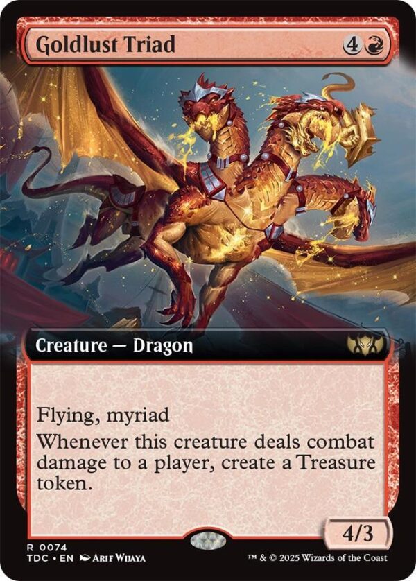 Goldlust Triad - Extended Art