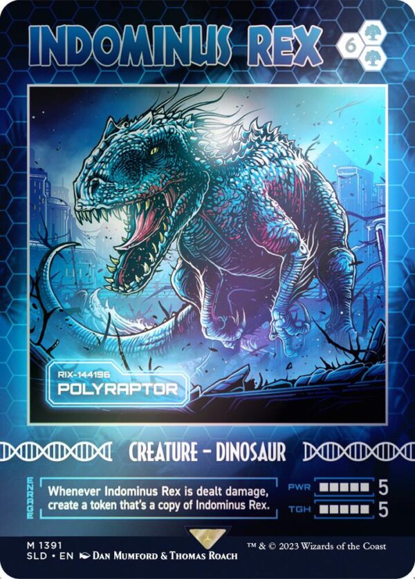 Indominus Rex - Rainbow Foil