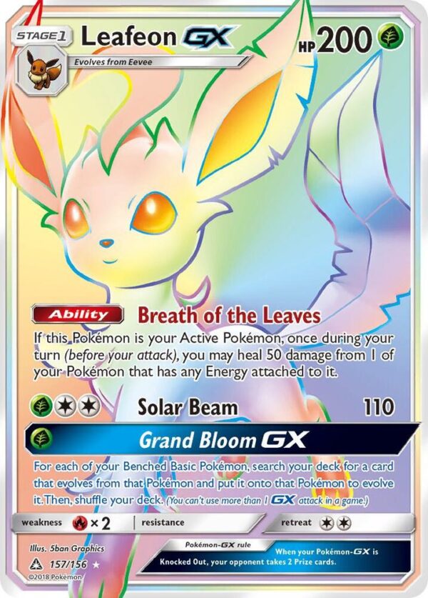 Leafeon GX - Secret Foil