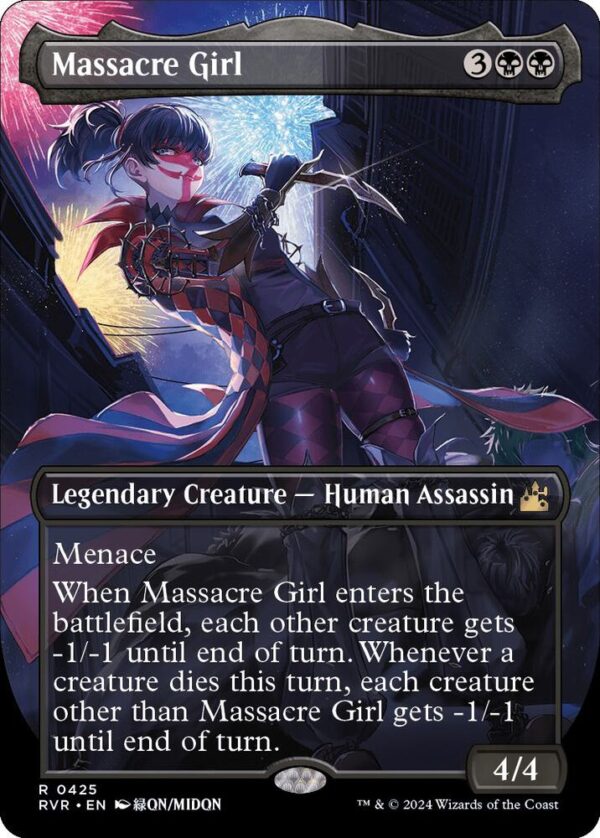Massacre Girl - Anime Borderless Foil