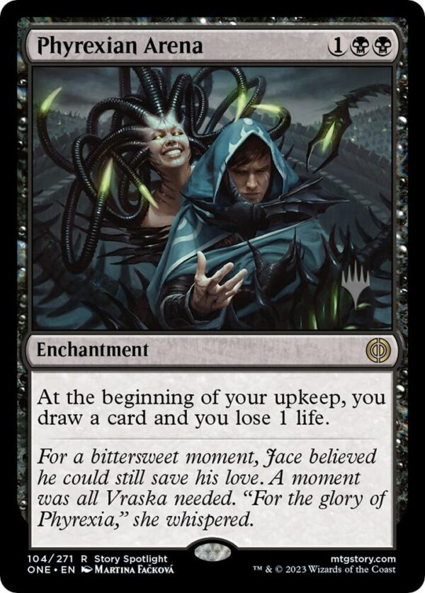 Phyrexian Arena - Promo Stamp