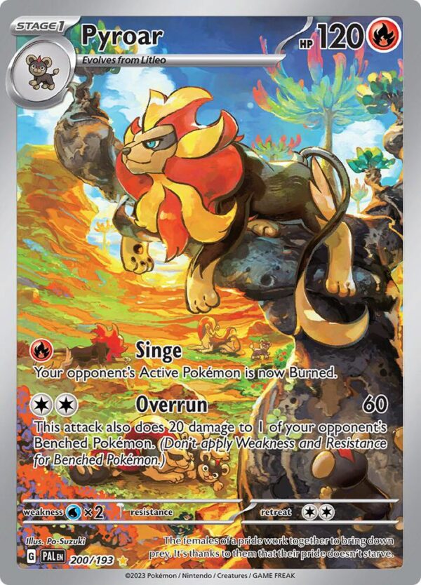 Pyroar - Foil
