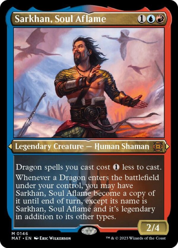 Sarkhan, Soul Alfame - Etched Foil