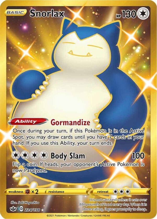 Snorlax - Secret Foil