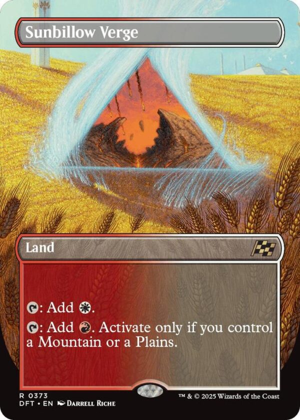 Sunbillow Verge - Borderless Foil