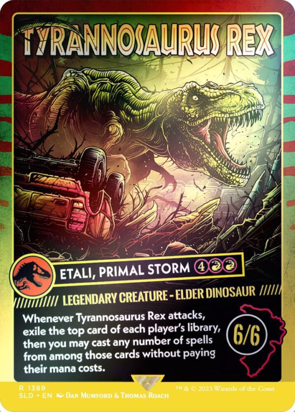 Tyrannosaurus Rex - Rainbow Foil