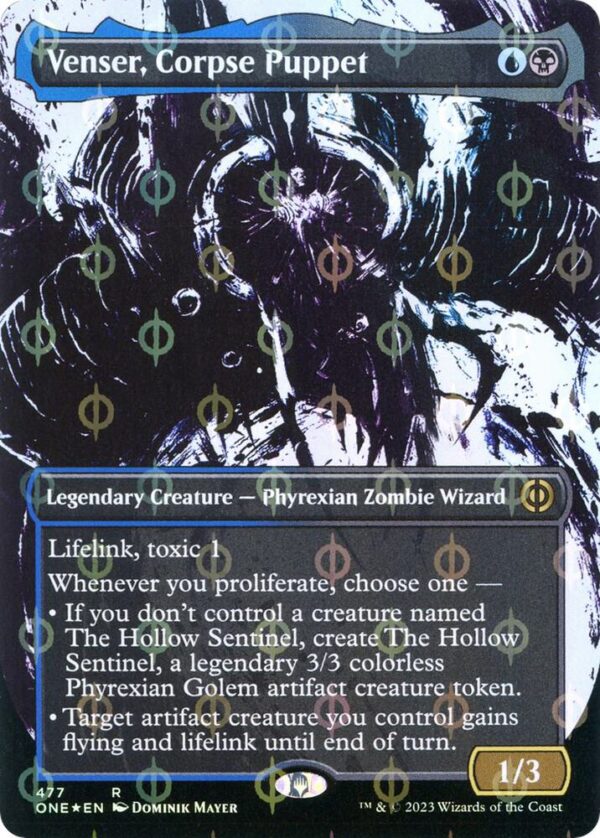 Venser, Corpse Puppet - Showcase Step and Compleat Foil