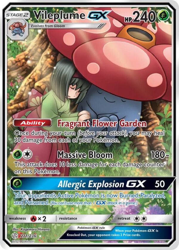 Vileplume GX - Foil