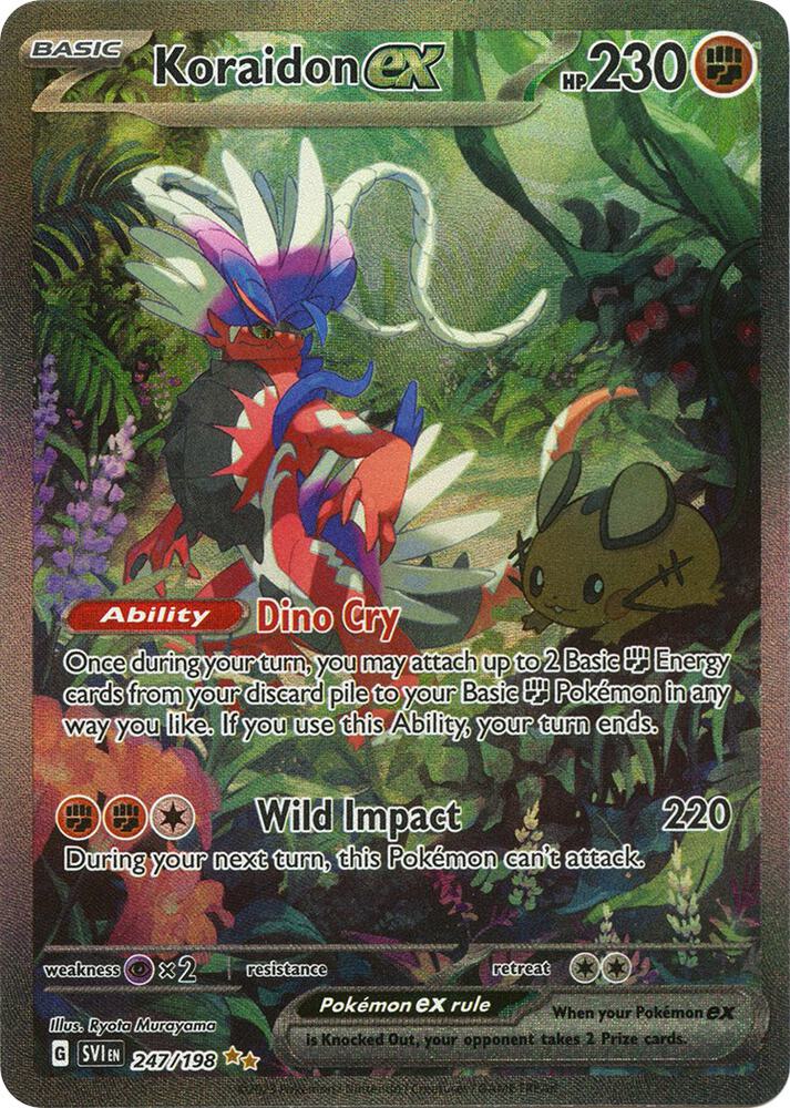 Koraidon ex - Foil