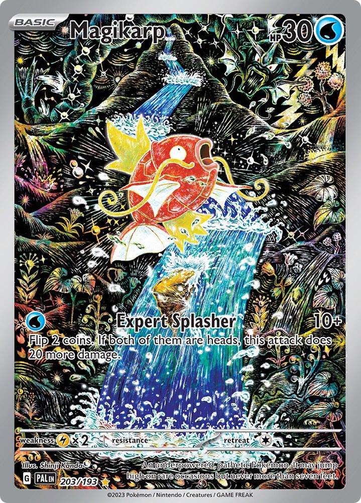 Magikarp - Foil - PSA Graded 7