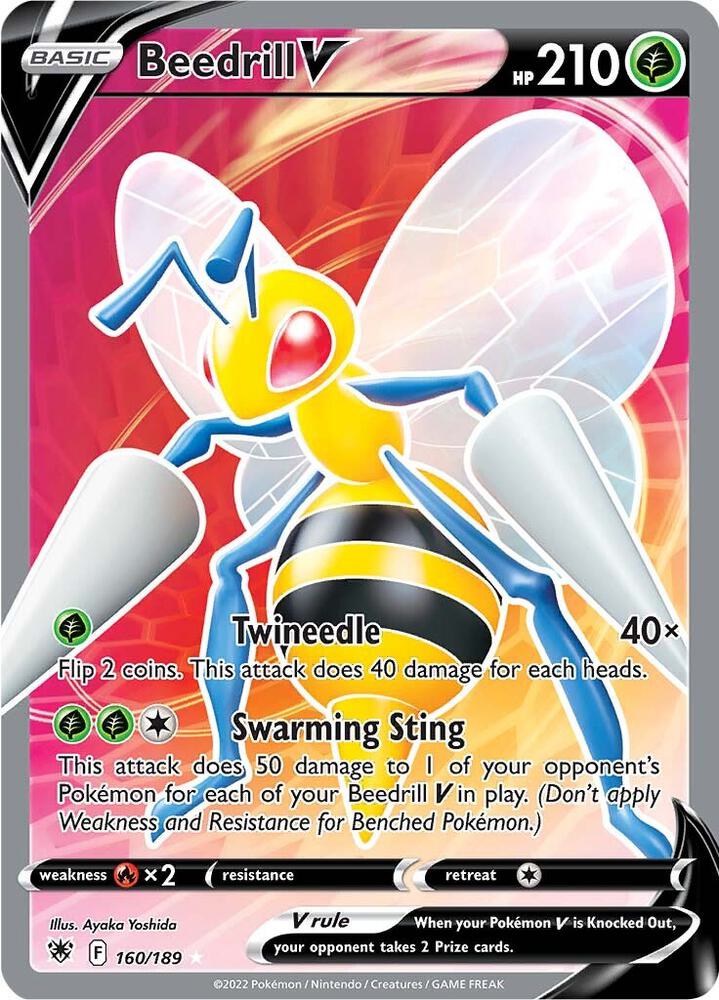Beedrill V - Full Art Foil