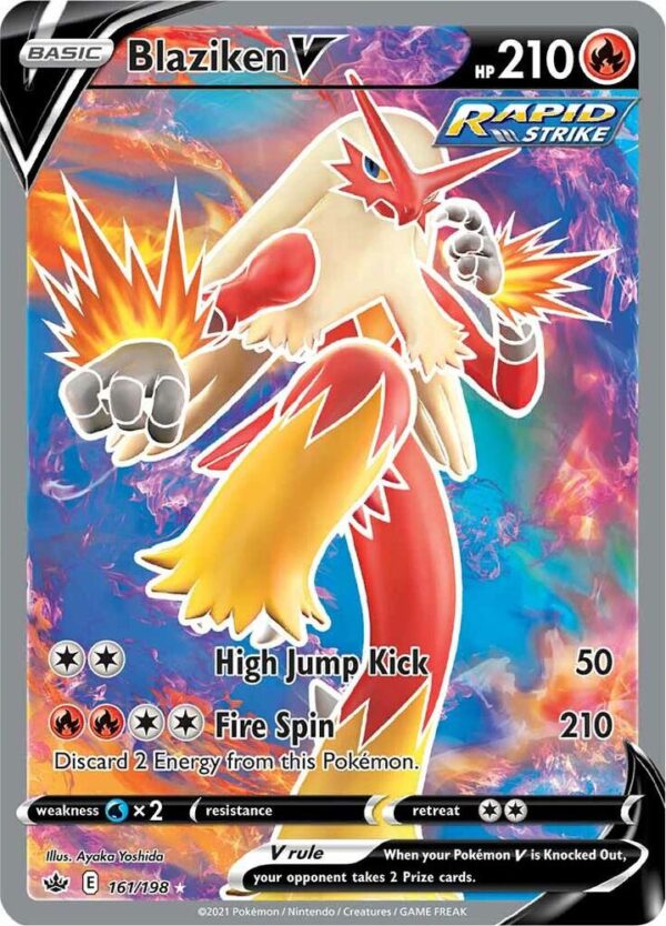 Blaziken V - Full Art Foil