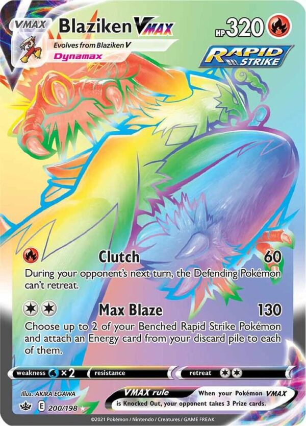 Blaziken VMax - Secret Foil