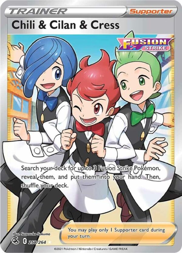 Chili & Cilan & Cress - Full Art Foil