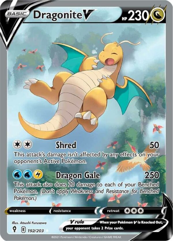 Dragonite V - Alt Full Art Foil
