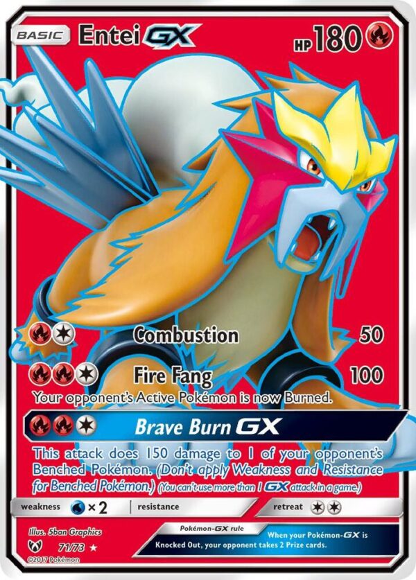 Entei GX - Full Art Foil
