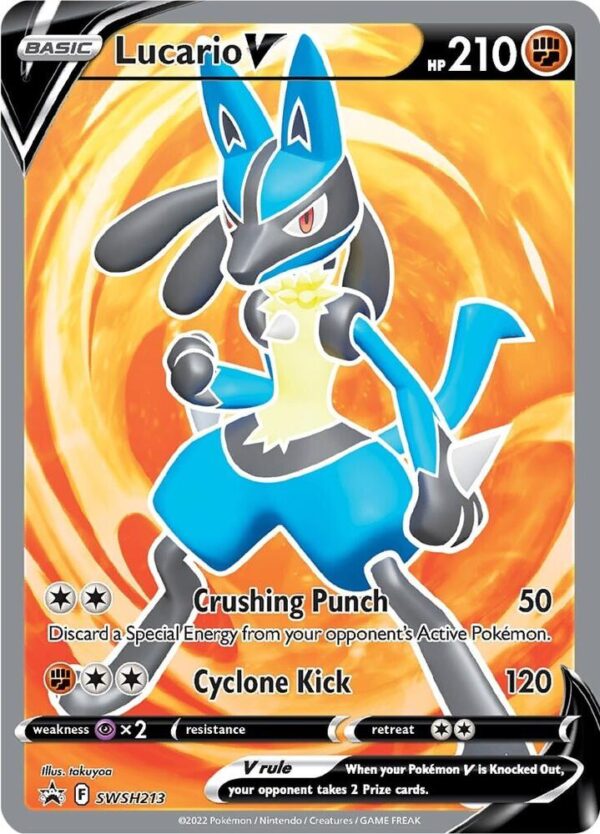 Lucario V - Promo Foil