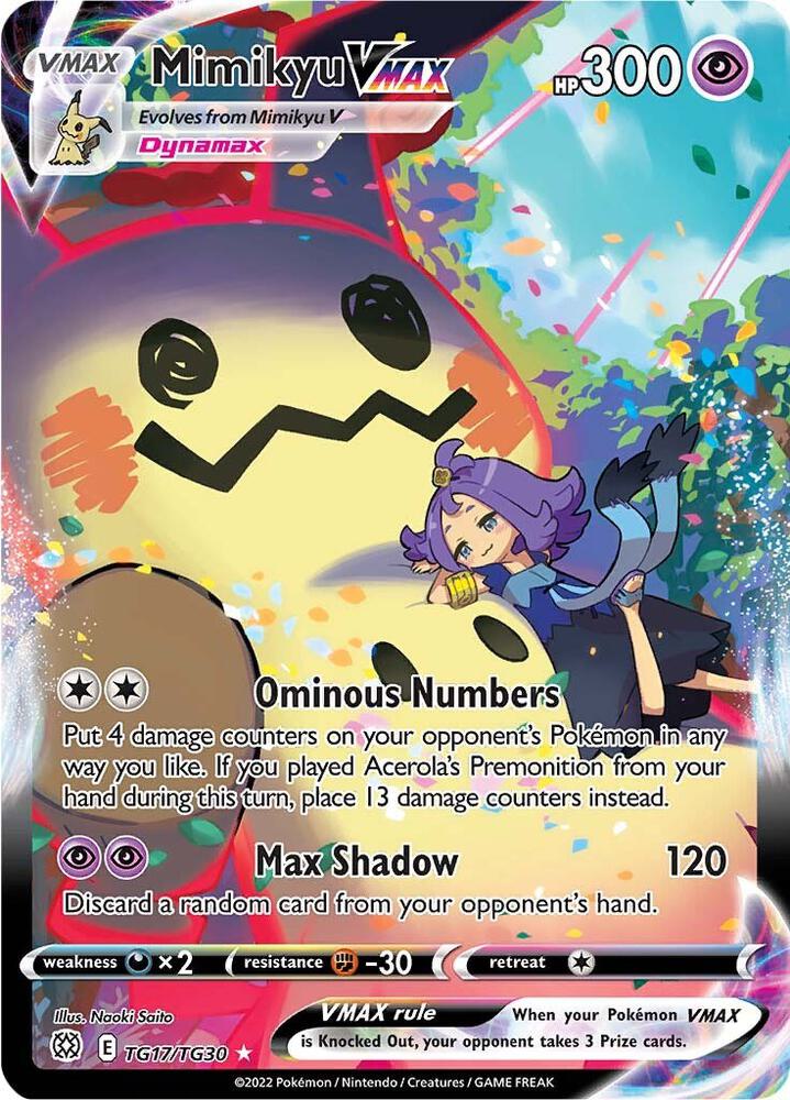 Mimikyu VMax - Foil