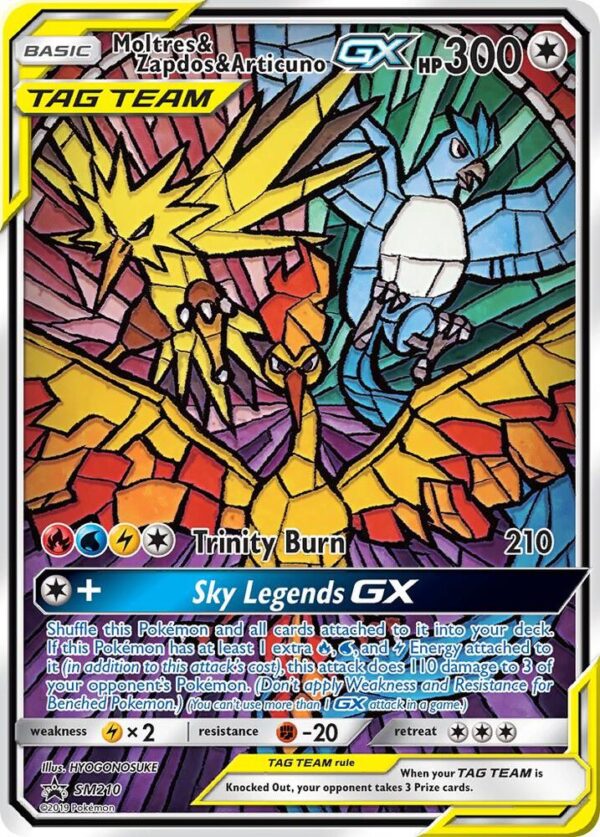 Moltres & Zapdos & Articuno GX - Promo Foil