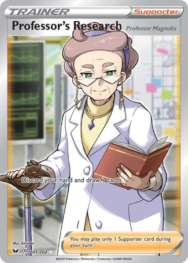 Professor's Research - Full Art Foil