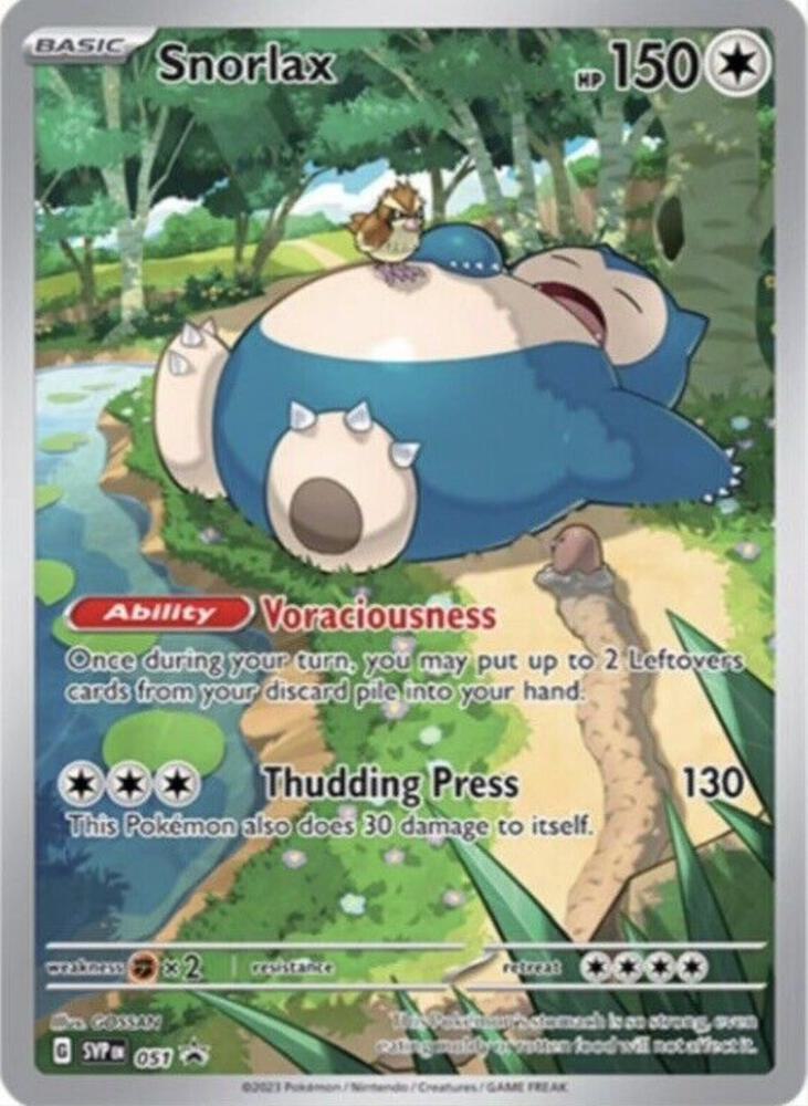 Snorlax - Promo Foil