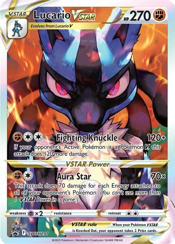 Lucario VStar - Promo Foil Sealed